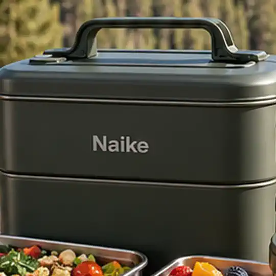 Basecamp Stack Meal Kit illustrating read test conditions for lunch box material certifications
