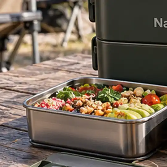 Basecamp Stack Meal Kit illustrating build the technical file for lunch box material certifications