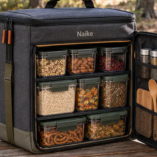Private Label Lunch Box Packaging — Choose The Packaging Hierarchy Camp Pantry Container Kit illustrating choose the packaging hierarchy for private label lunch box packaging