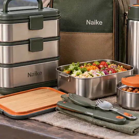 Campground Lunch System illustrating schedule sample decisions for custom lunch box lead time