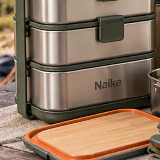 Campground Lunch System illustrating protect shipment handoffs for custom lunch box lead time