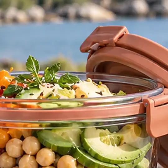 Cold Bowl Container illustrating check closure architecture for PP vs stainless steel lunch boxes