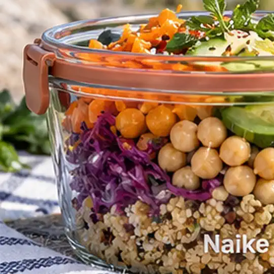 Cold Bowl Container illustrating select by channel for PP vs stainless steel lunch boxes
