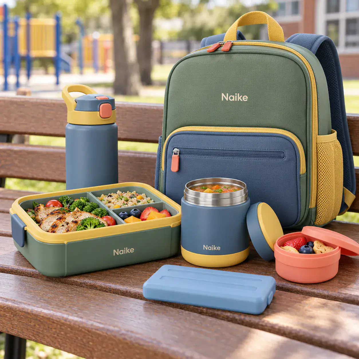 Kids & School Sets coordinated lunch box set