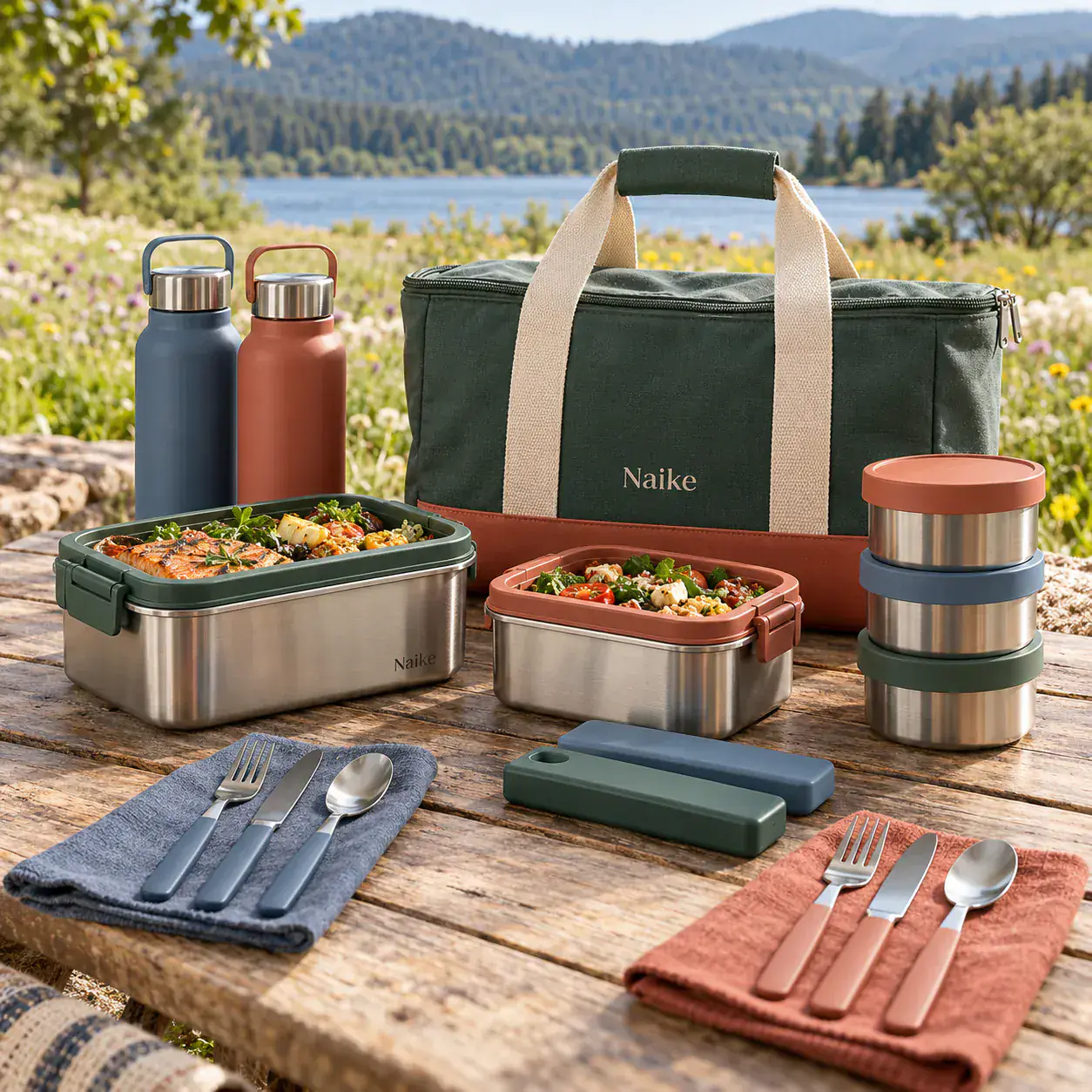 Picnic share meal system for multiple users
