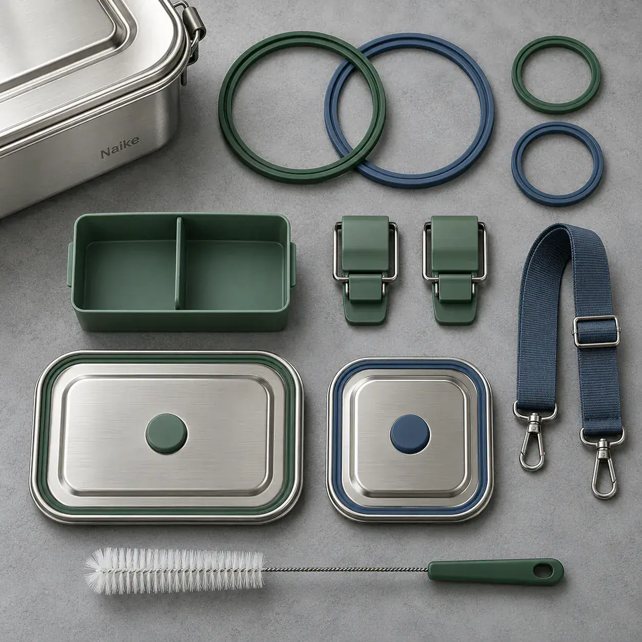 Replacement seals lids and care parts for lunch systems