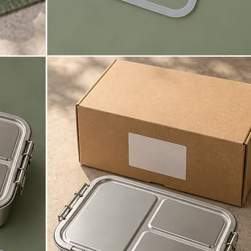 Custom Premium Tri-Lock Stainless Bento Lunch Box for Outdoor Meals construction and performance-test reference