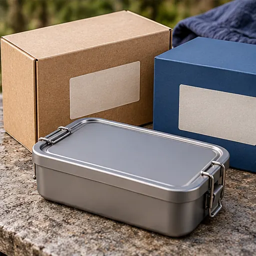 Custom Ultralight Titanium Slim Trail Lunch Box for Hiking construction and performance-test reference