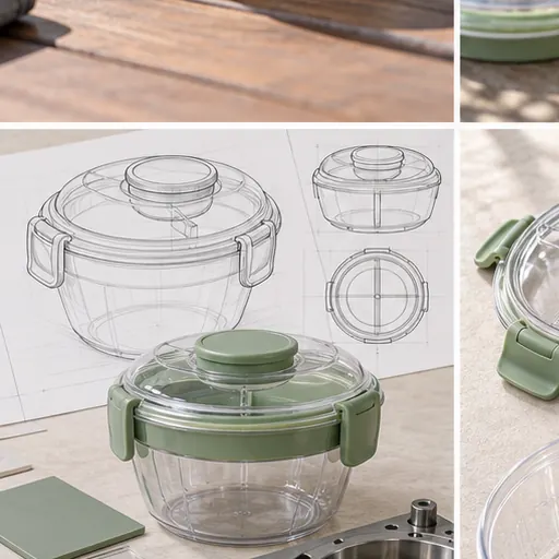 OEM Fresh-Meal Salad Shaker Lunch Box for Fitness Programs OEM Fresh-Meal Salad Shaker Lunch Box for Fitness Programs Built Around Its Use Case product detail