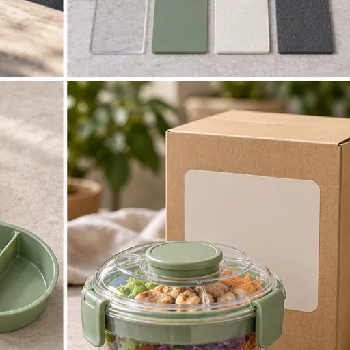 OEM Fresh-Meal Salad Shaker Lunch Box for Fitness Programs construction and performance-test reference