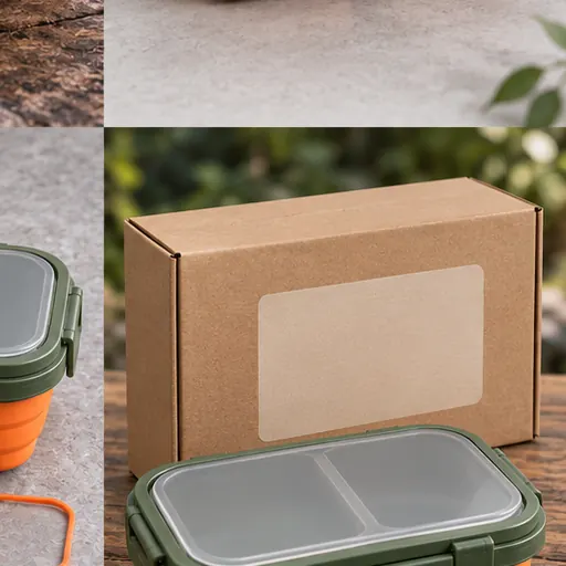 OEM Space-Saving Collapsible Trail Bento Lunch Box for Camping construction and performance-test reference