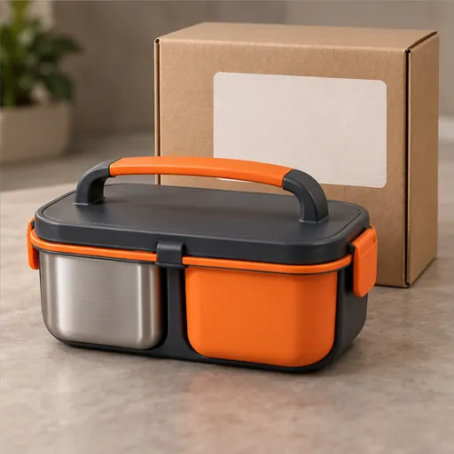 Wholesale Versatile Hot-Cold Twin Bento Lunch Box for Commuting construction and performance-test reference