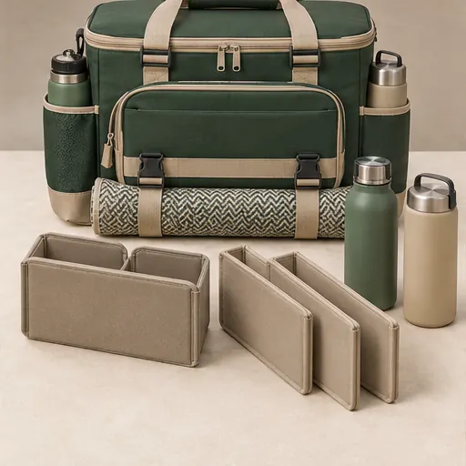 Custom Spacious Family-Day Cooler Bag for Park Gatherings Loaded carry product detail