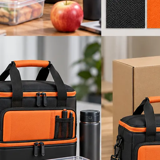 OEM Durable Hard-Base Work Lunch Bag for Daily Office Meals Loaded carry product detail
