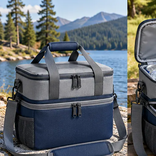 OEM High-Capacity Dual-Zone Cooler Duffel for Group Picnics product view