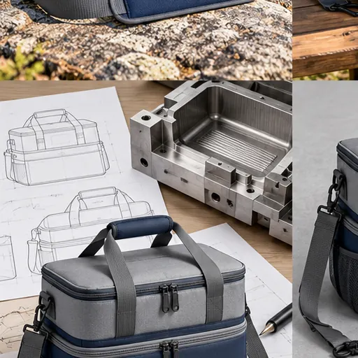 OEM High-Capacity Dual-Zone Cooler Duffel for Group Picnics Organized Capacity For Shared Meals product detail