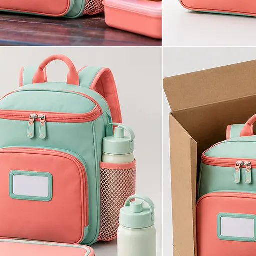 Wholesale Friendly Kids Backpack Lunch Carrier for School Days Loaded carry product detail