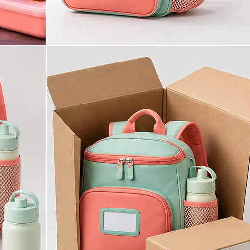 Wholesale Friendly Kids Backpack Lunch Carrier for School Days construction and performance-test reference