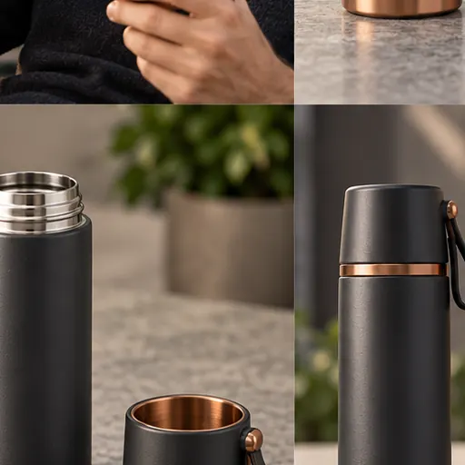 Private Label Practical Cup-Cap Office Flask for Workday Meals Leak-control boundary product detail