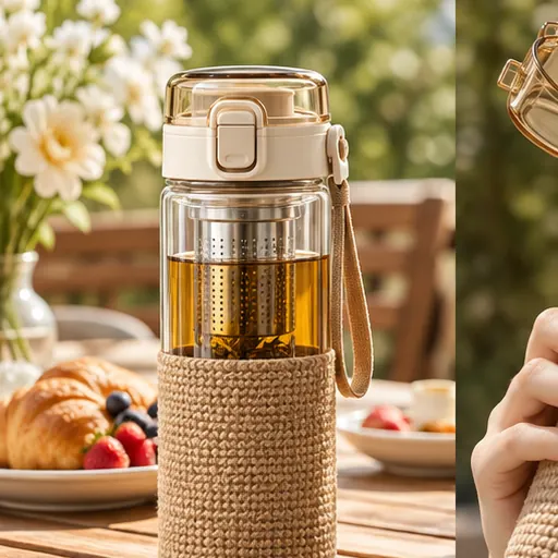Wholesale Functional Infuser Lunch Bottle for Office Refreshment product view