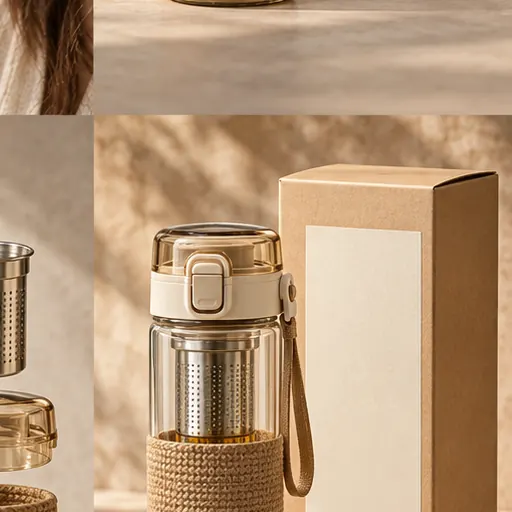 Wholesale Functional Infuser Lunch Bottle for Office Refreshment construction and performance-test reference