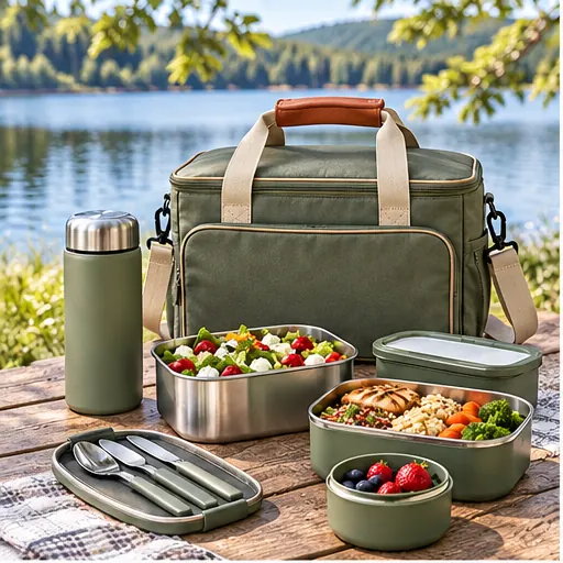 Private Label High-Performance Family-Walk Lunch Box Set for Weekend Family Outings product view