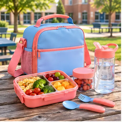 Wholesale Versatile School-To-Park Lunch Box Set for Class And Park Days product view
