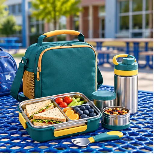 Made-to-Order Space-Saving Collapsible Cubicle Lunch Box Set for Small Office Storage product view