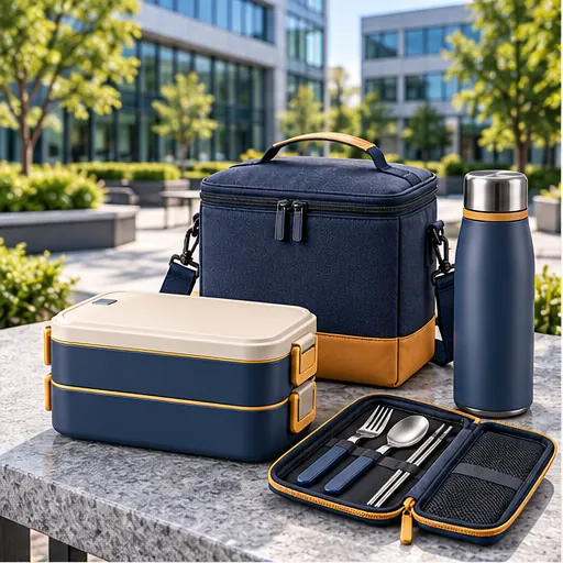Private Label High-Performance Hot-And-Cold Lunch Box Set for Night-Shift Offices product view