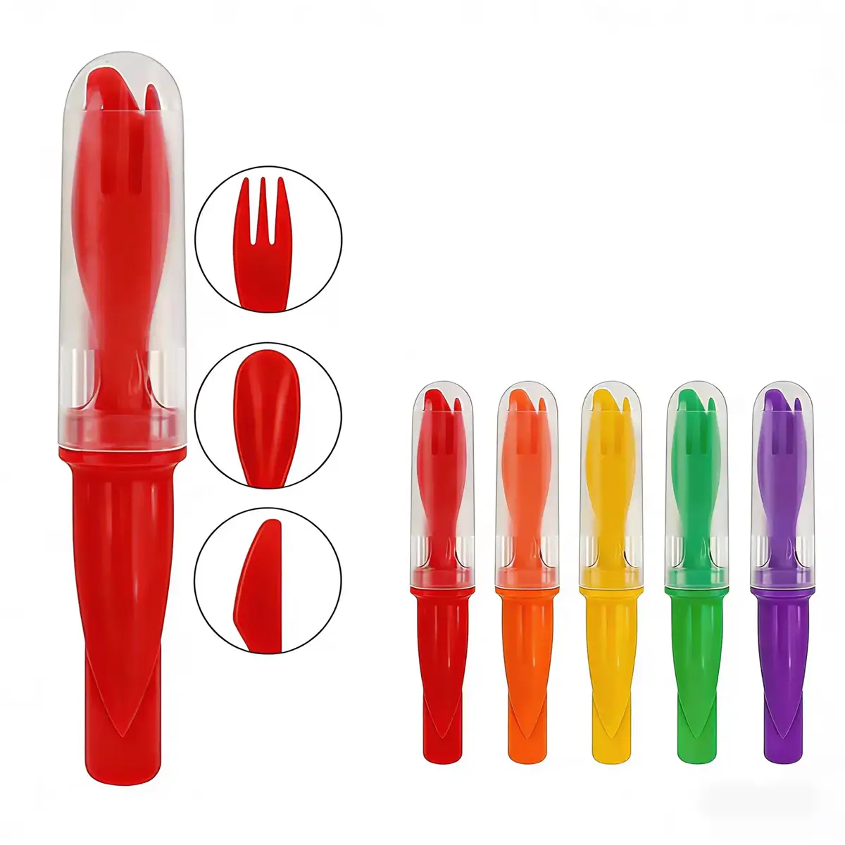 PLA Portable Cutlery Set product view