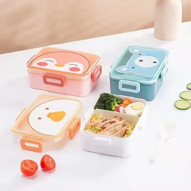 PLA Cartoon Portable Lunch Box product photography
