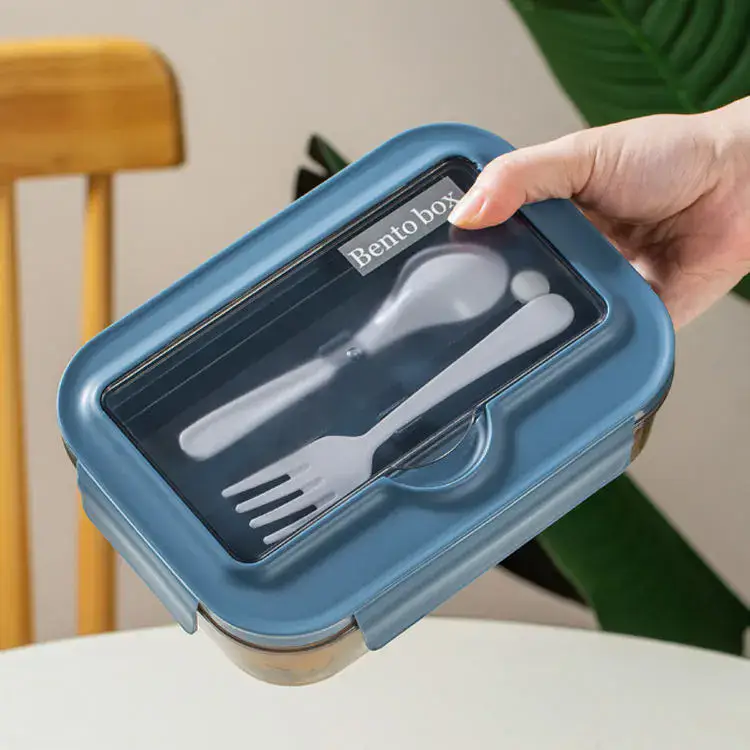 PP Portable Rectangular Lunch Box product photography
