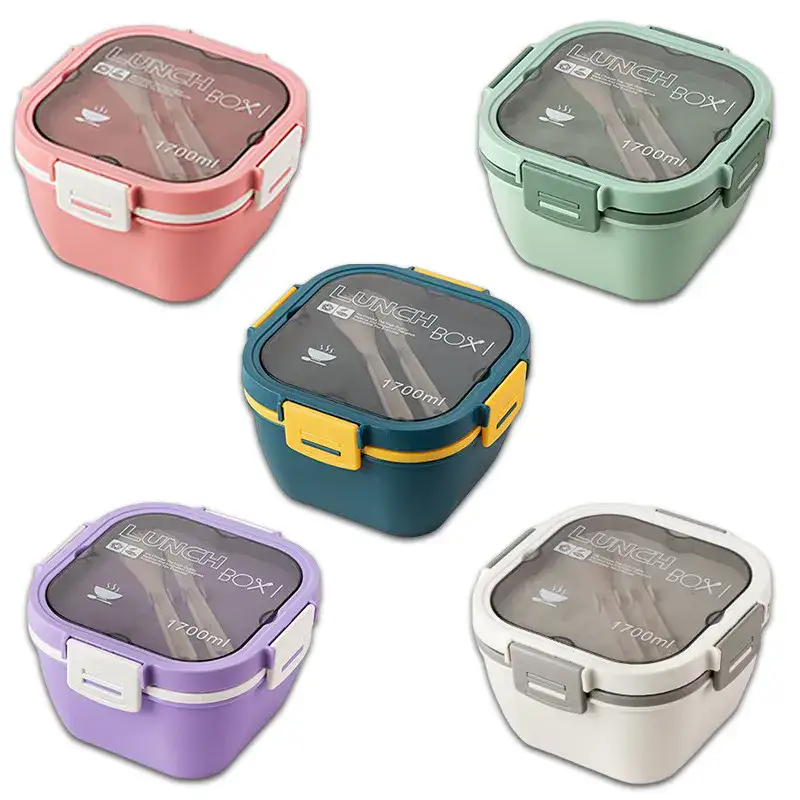 PP Lunch Box Capacity and compartment check product detail