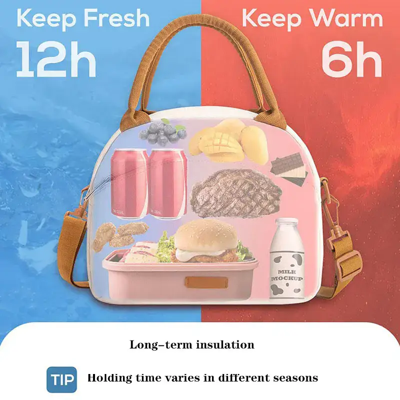 Insulated Picnic Or Lunch Bag — Worksite Use Practical Organization For Longer Workdays product detail