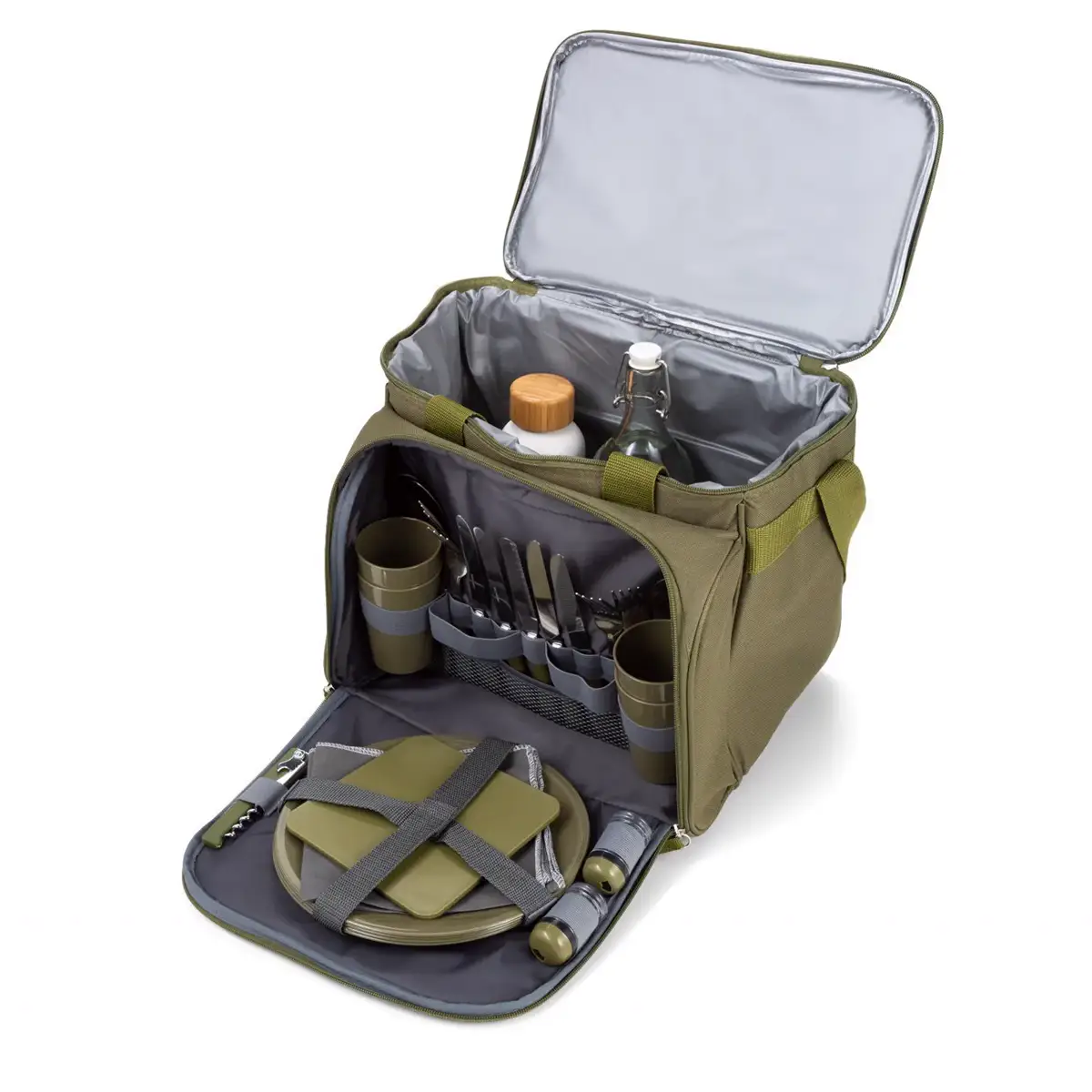 Portable Picnic Or Lunch Bag — Family Outings product view