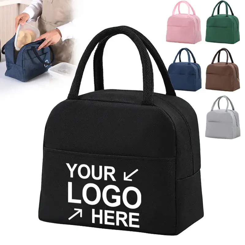 Aluminum-Foil Lining Insulated Portable Picnic Or Lunch Bag — Corporate Programs product view