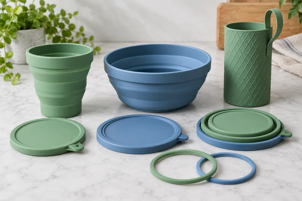 Silicone portable meal system