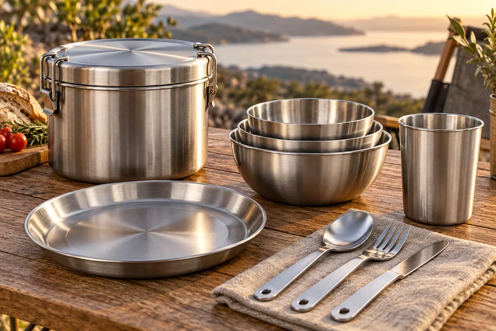 Stainless Steel portable meal system