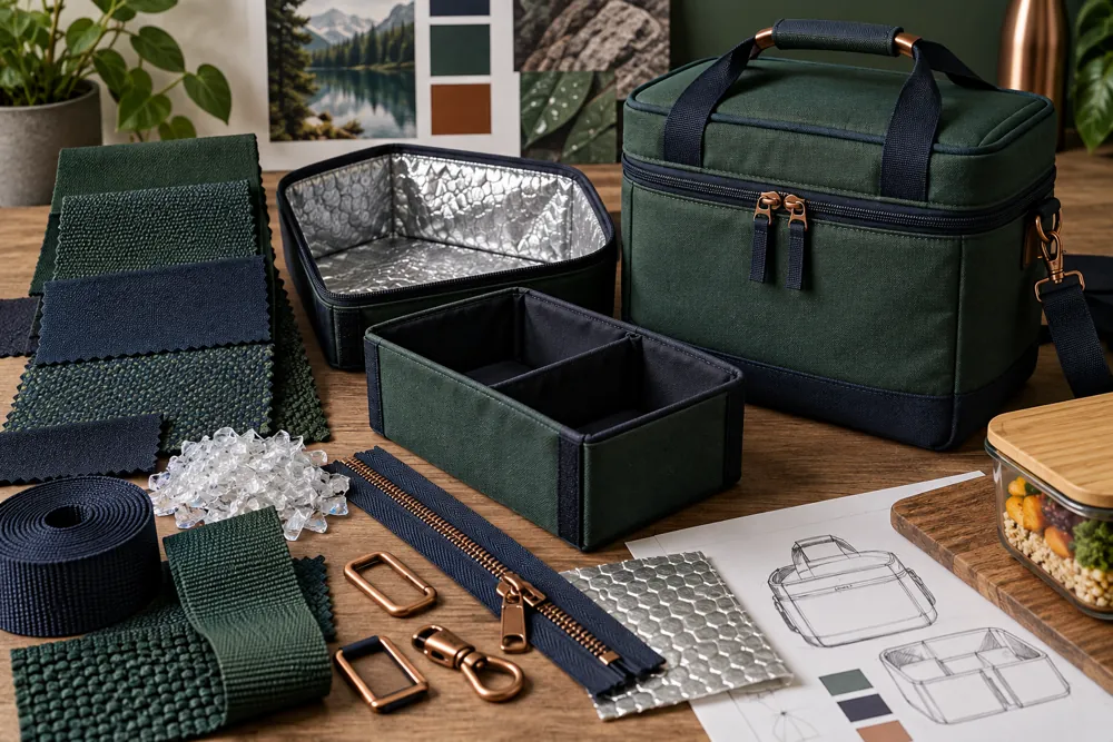 Textile / RPET portable meal system