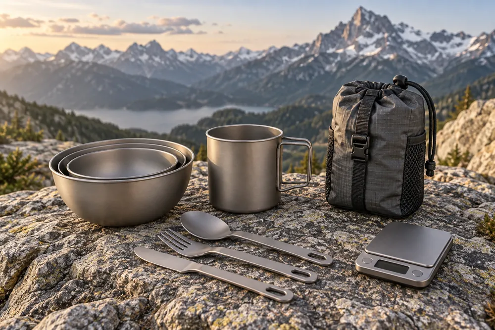 Titanium portable meal system
