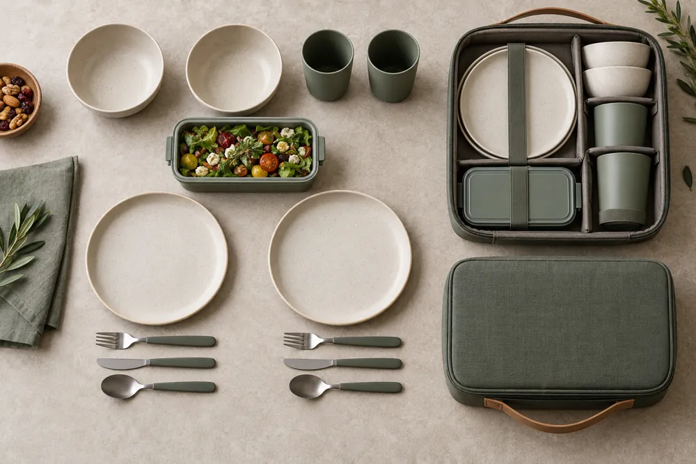 Two-Person Picnic Set portable meal system