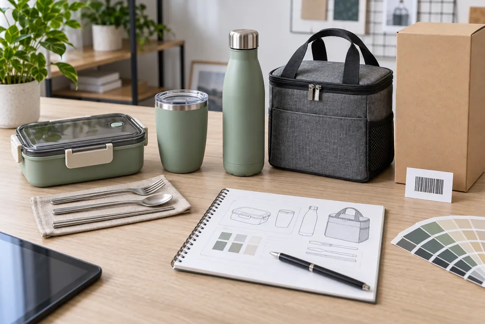 Build a Complete Lunch Set for Retail portable meal system
