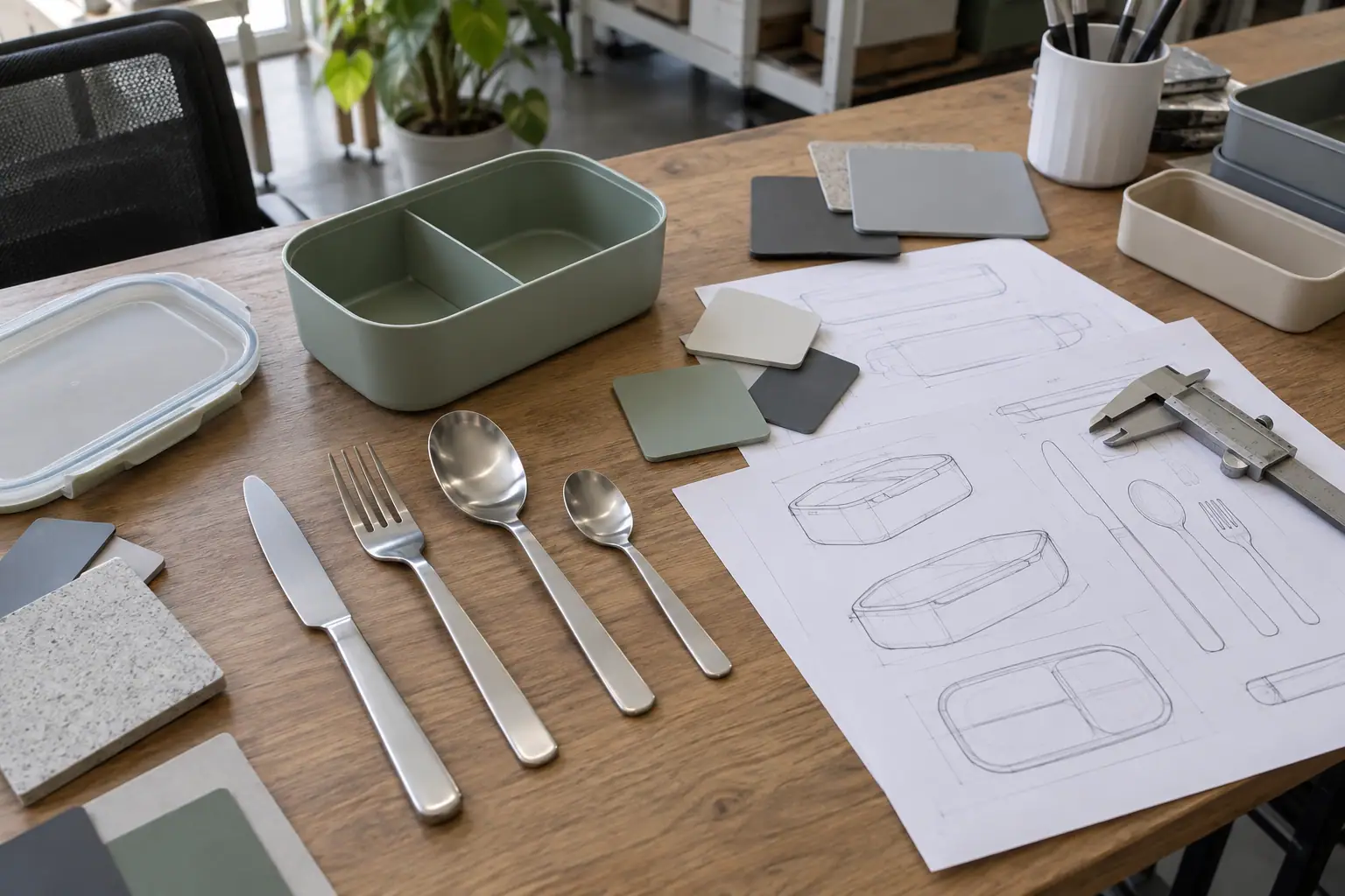 article-01 Buyer review of custom tableware component drawings and packaging files