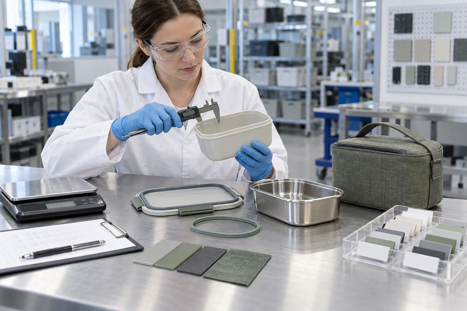 Testing and Compliance for Portable Meal Systems Hero portable tableware food contact testing showing components, packing structure and carry format