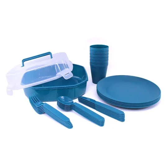 Compact Six-Person PP Set portable meal system