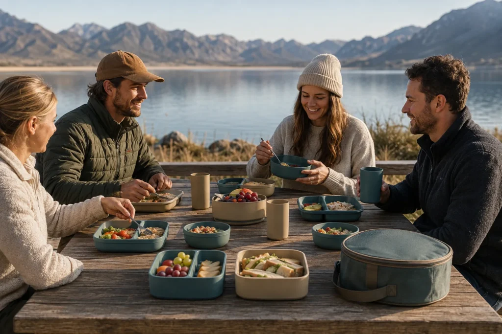 Family Portable Dining System system view 4 portable meal system
