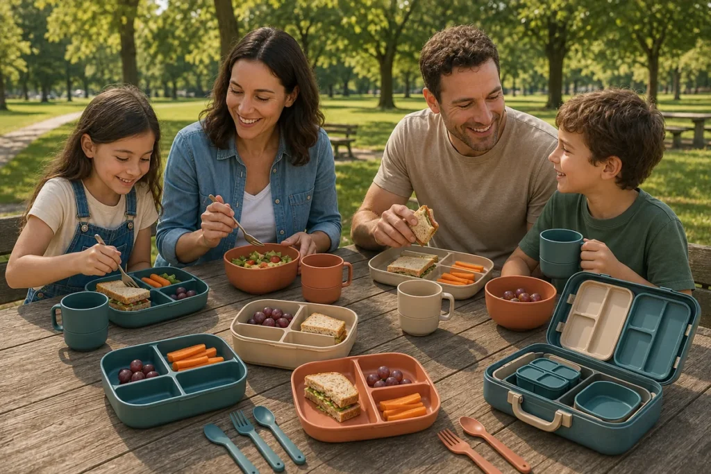Picnic Carry Set system view 4 portable meal system