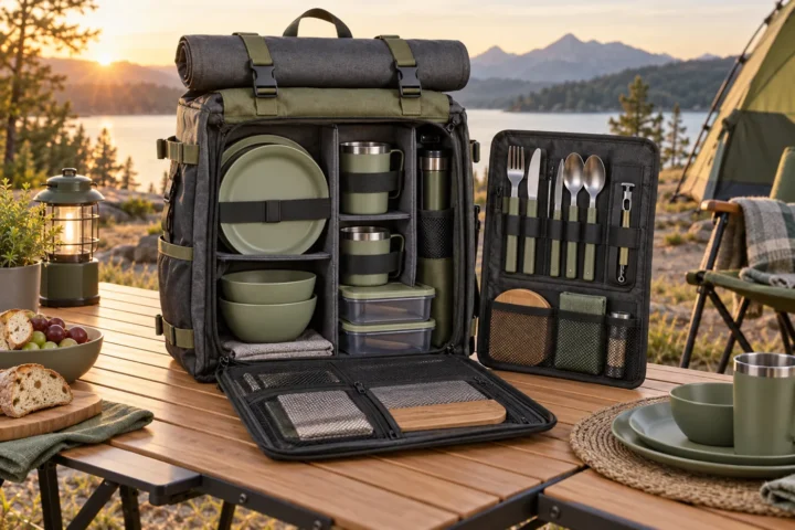 Roll-Top Outdoor Carry System portable meal system