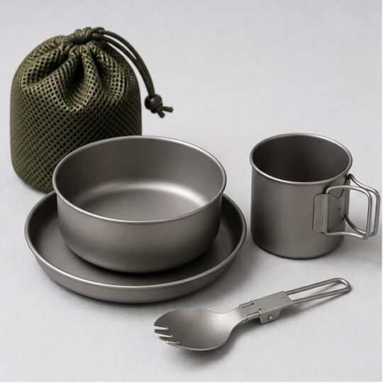 Titanium Ultralight Nesting Set portable meal system