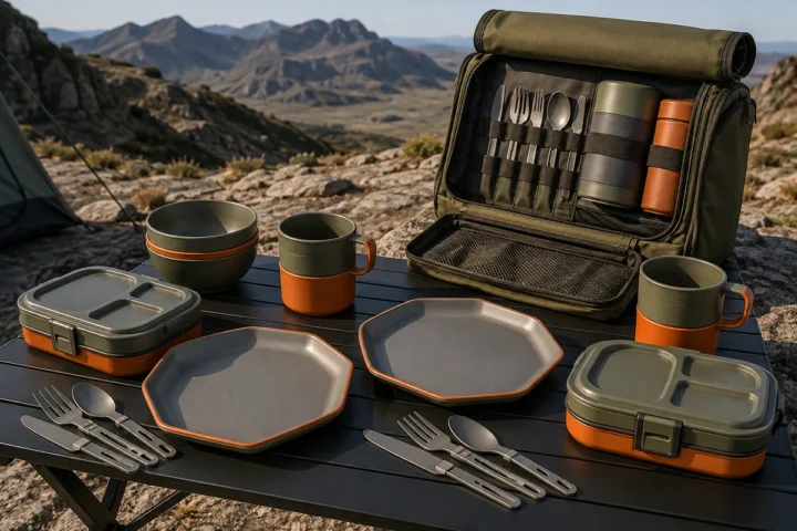 Travel Dining Set for Two portable meal system